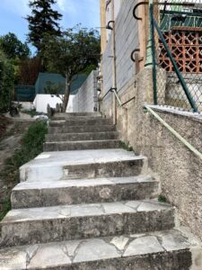Mur de mitoyenneté à Saint Jannet