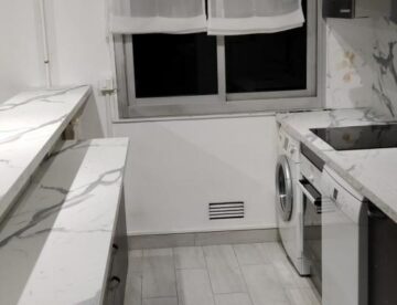 Remplacement d'un plan de travail de cuisine sur Nice