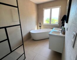 Création d'une salle de bains à Nice