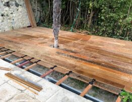 Création d'une terrasse sur Nice